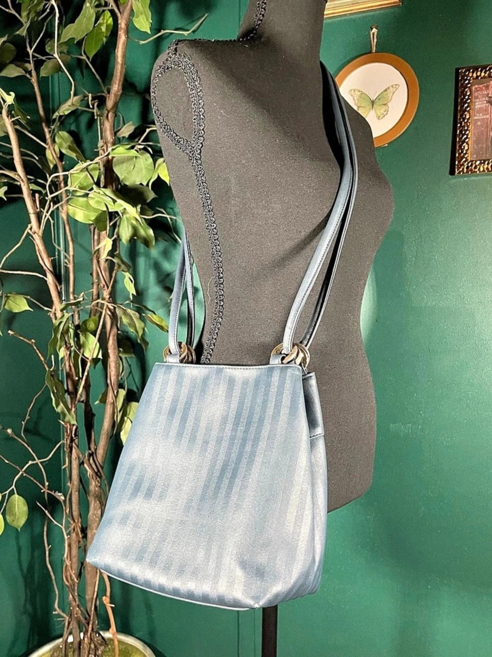 Blue Crossbody Bag